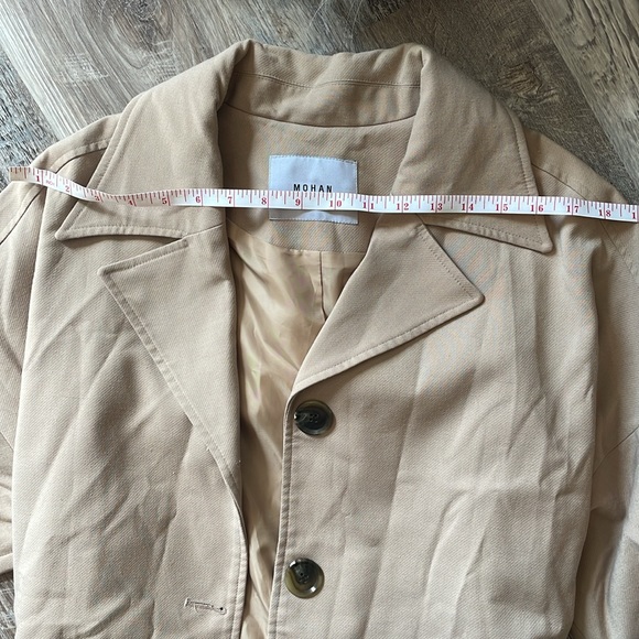 Nordstrom khaki long trench - Picture 7 of 7